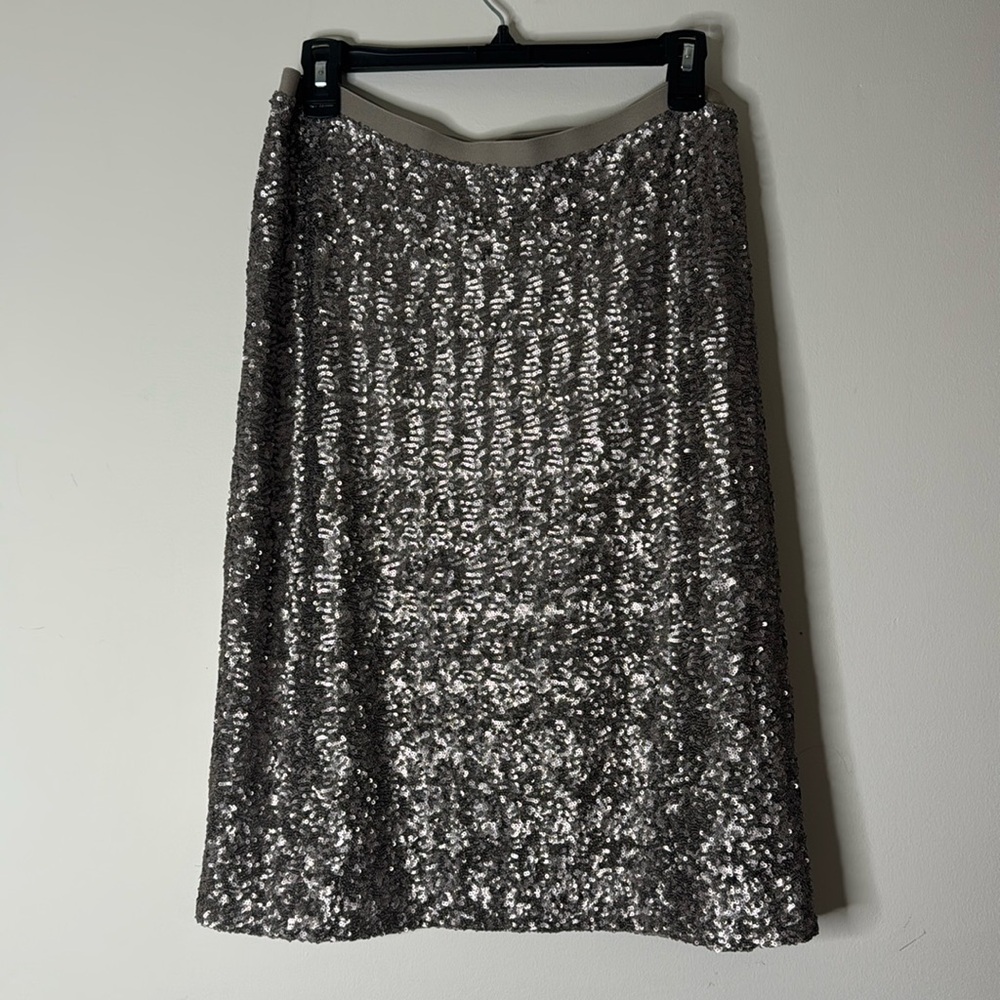 NWT Sequin midi skirt J-Jill